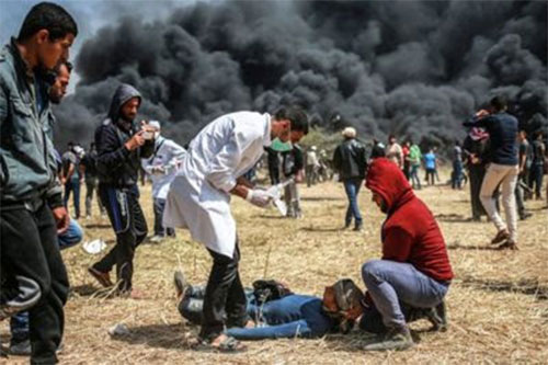 Tres mártires y 248 palestinos heridos en otra Marcha del Retorno
